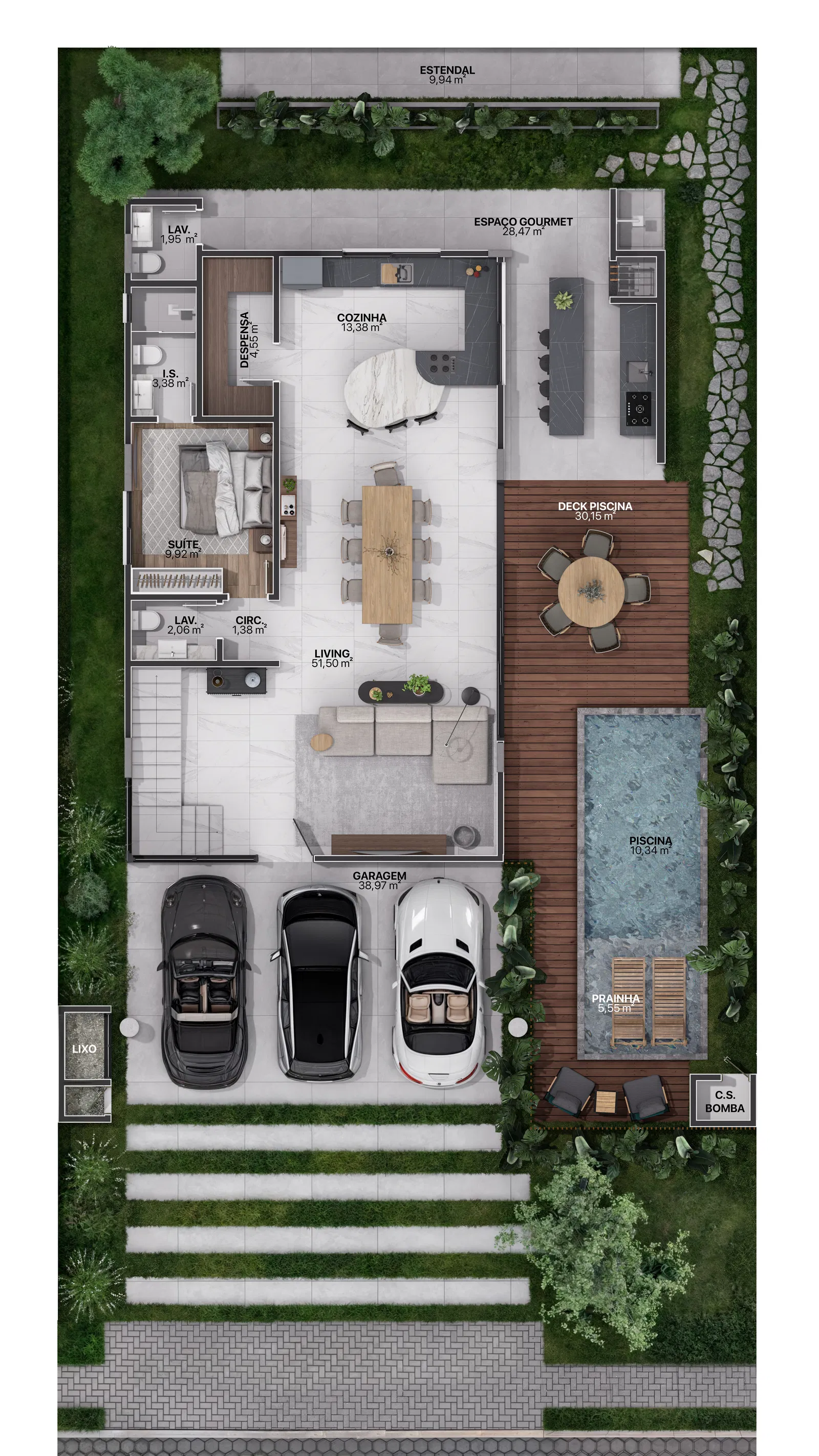Casa Jardins no Condomínio VivaPark em Porto Belo - foto 11