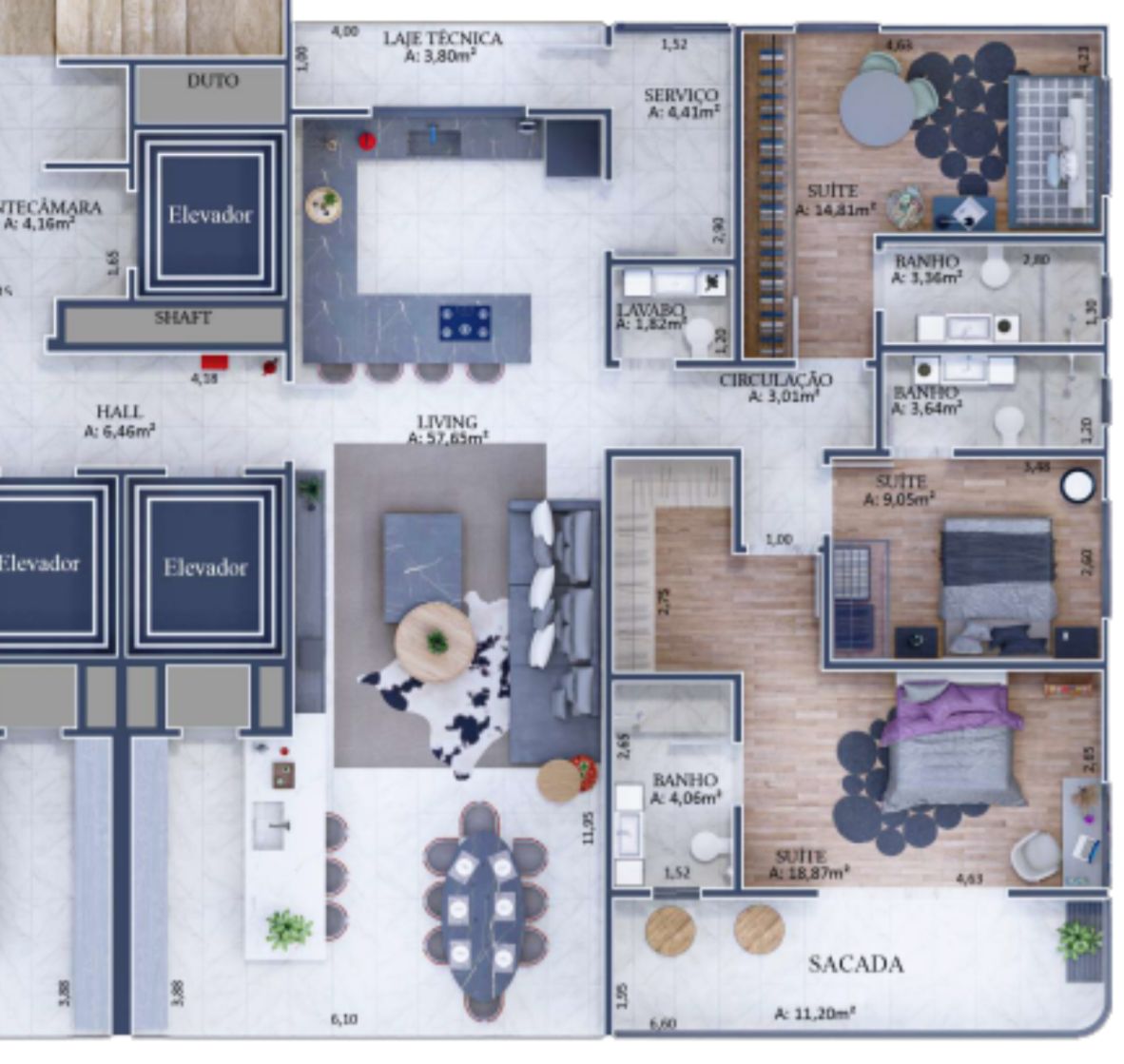 Apartamento no Edifício Sirius Residence em Balneário Camboriú - foto 16
