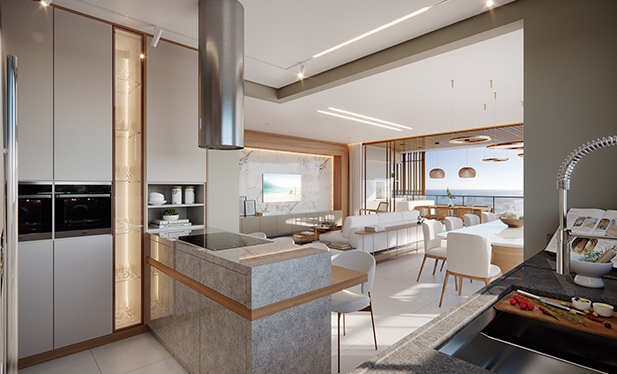 Apartamento no Edifício Belvedere Beach House em Balneário Piçarras - foto 30