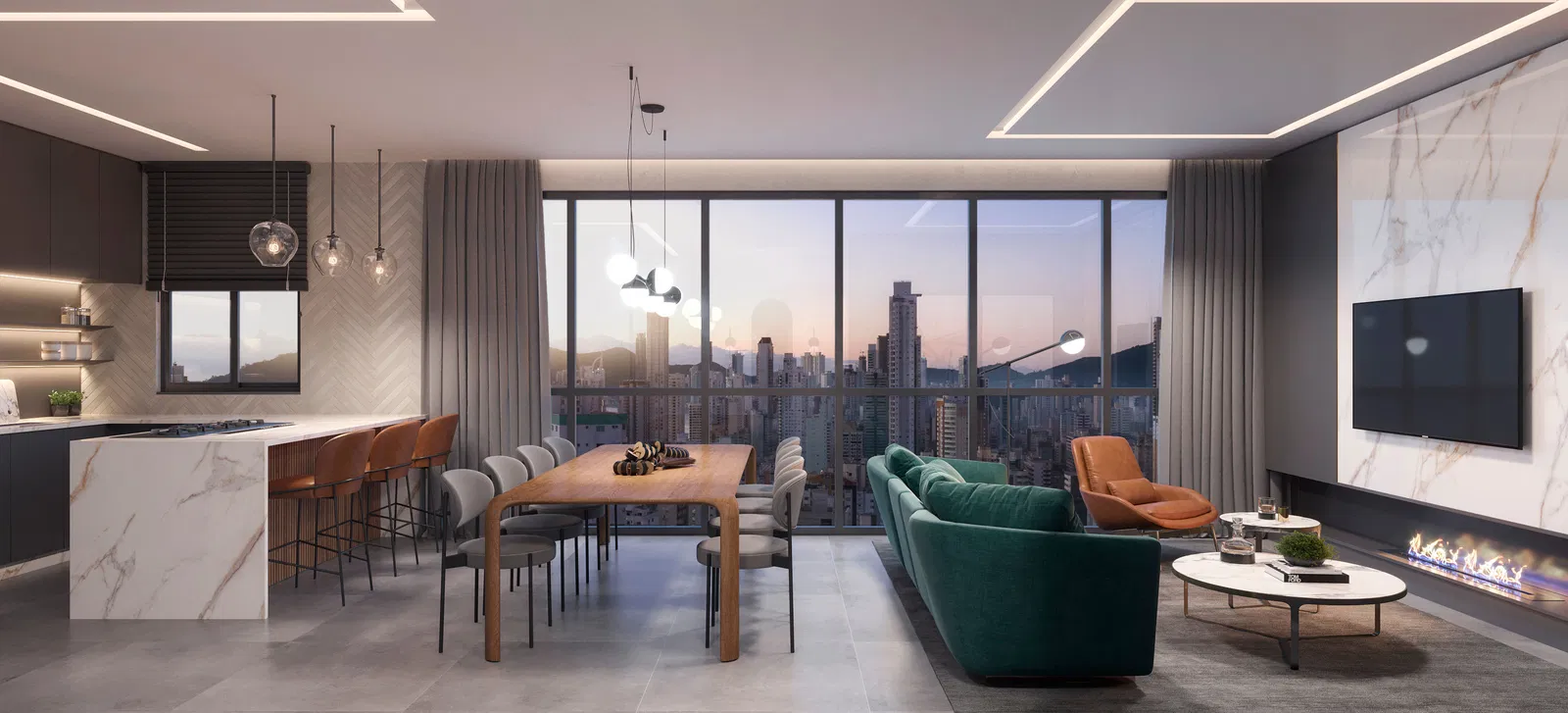 Apartamento no Edifício SoHo Village no centro de Balneário Camboriú - foto 21