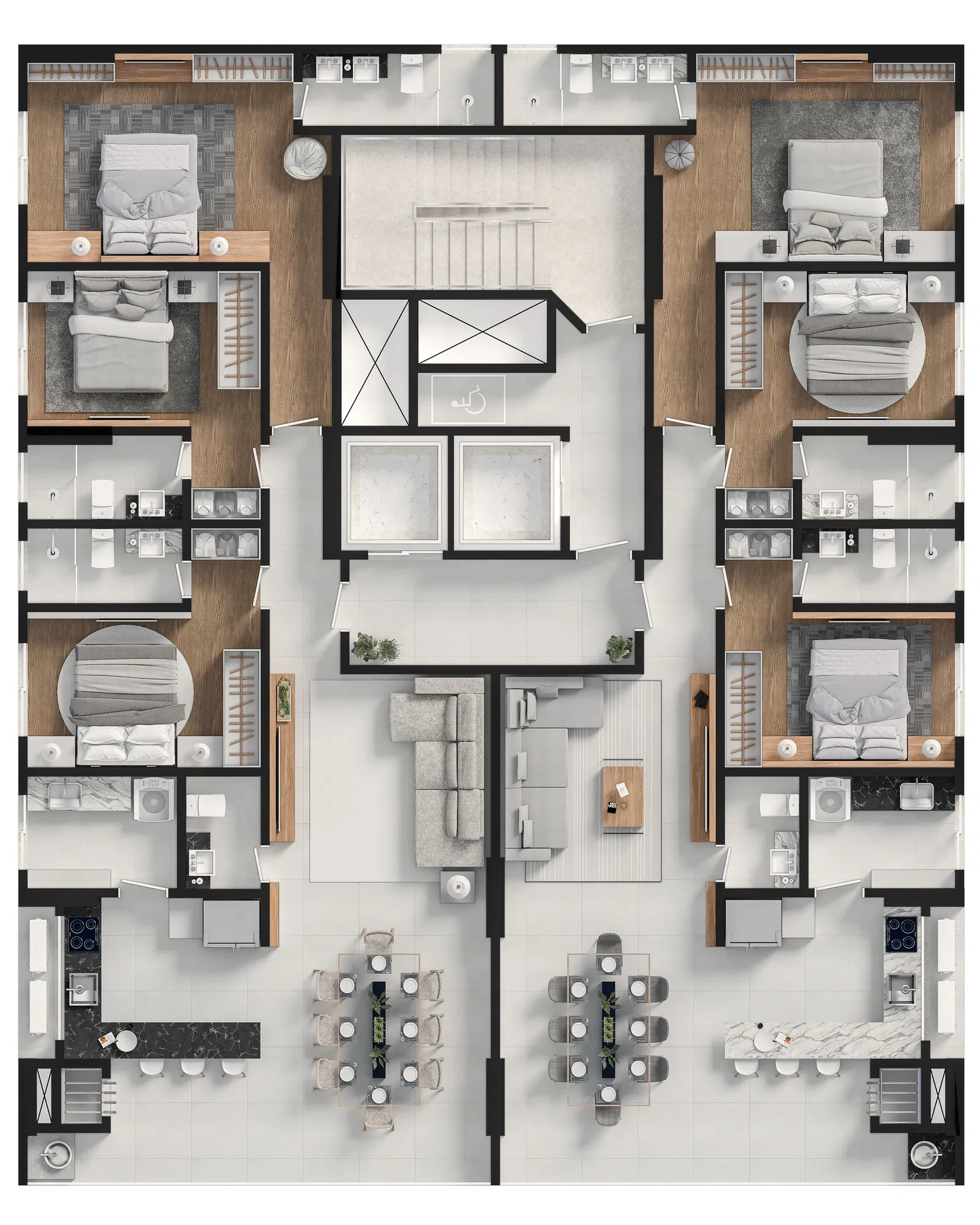 Apartamento no Edifício NF Reference no Centro de Balneário Camboriú - foto 16