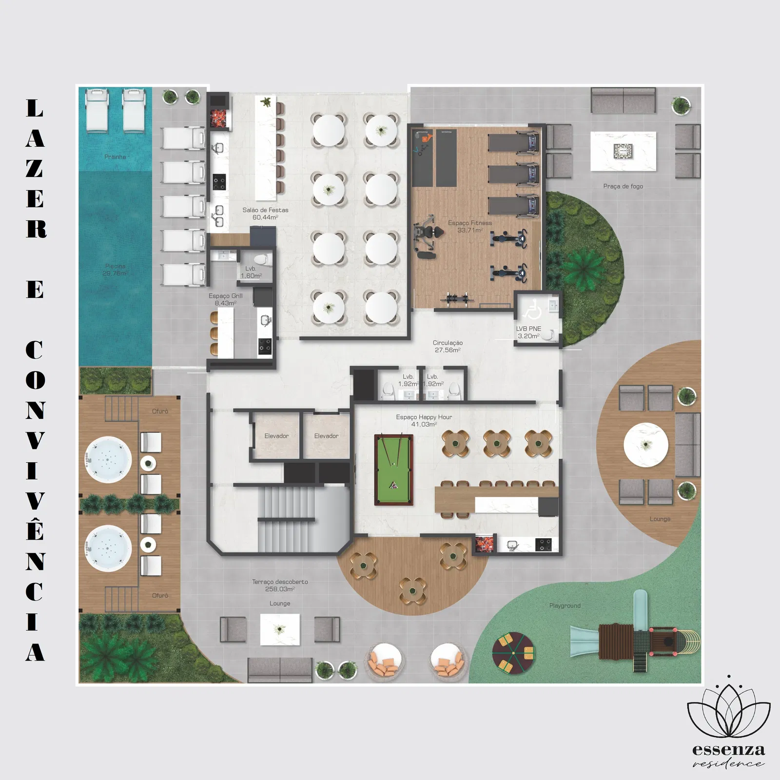 Apartamento no Edifício Essenza Residence no Centro de Balneário Camboriú - foto 9