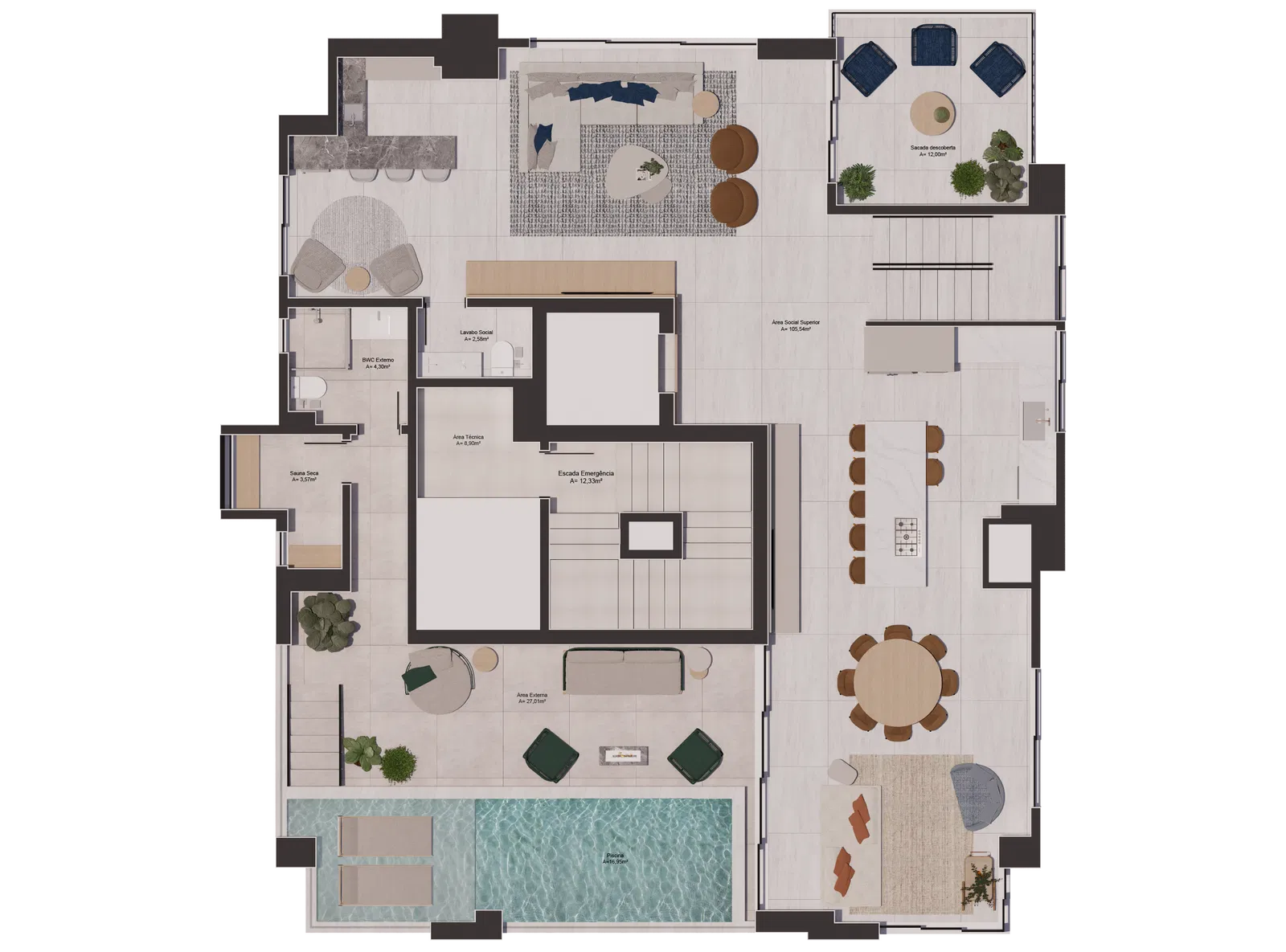Apartamento no Edifício Harmonie Residence em Balneário Camboriú - foto 21