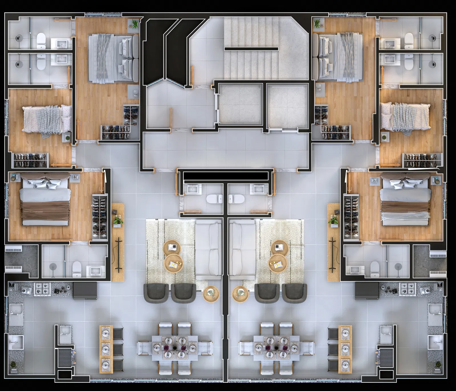 Apartamento no Edifício Lykke no Centro de Balneário Camboriú - foto 6