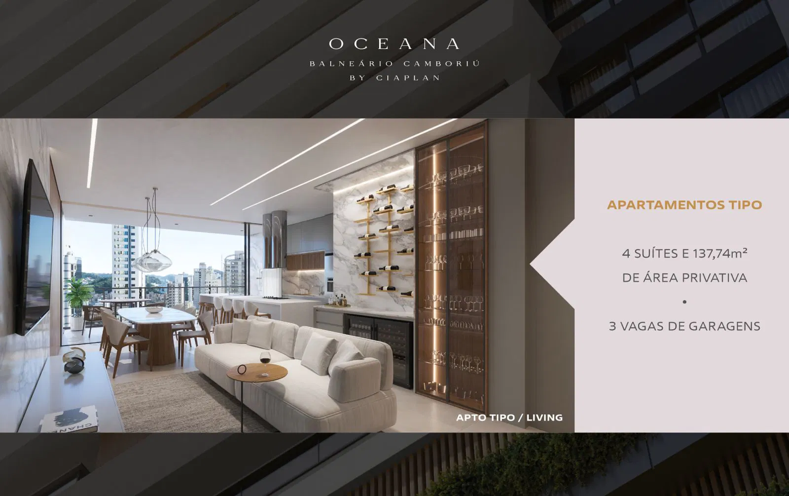 Apartamento no Edifício Oceana Residence em Balneário Camboriú - foto 6