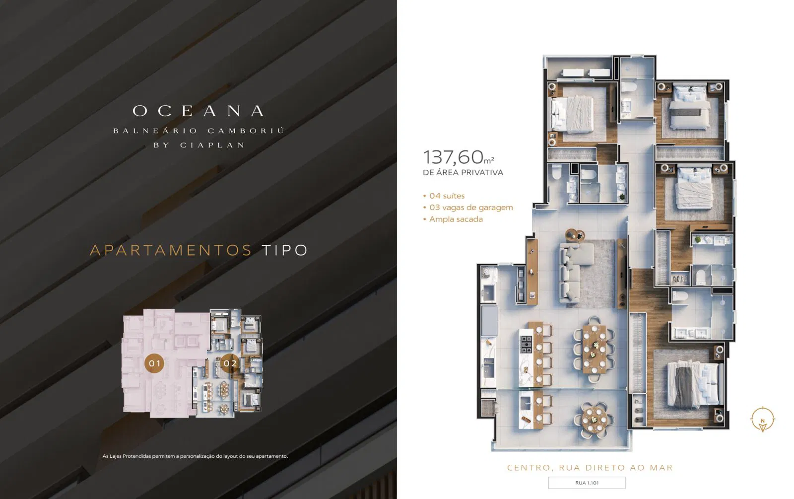 Apartamento no Edifício Oceana Residence em Balneário Camboriú - foto 8