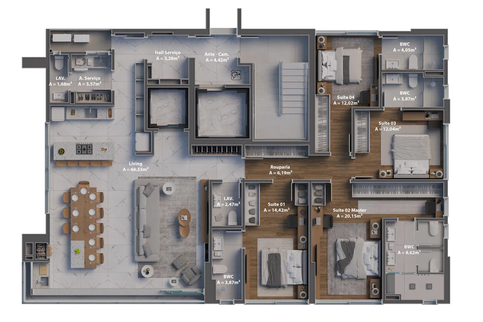 Apartamento no Edifício Alicante Casa em Balneário Camboriú - foto 23