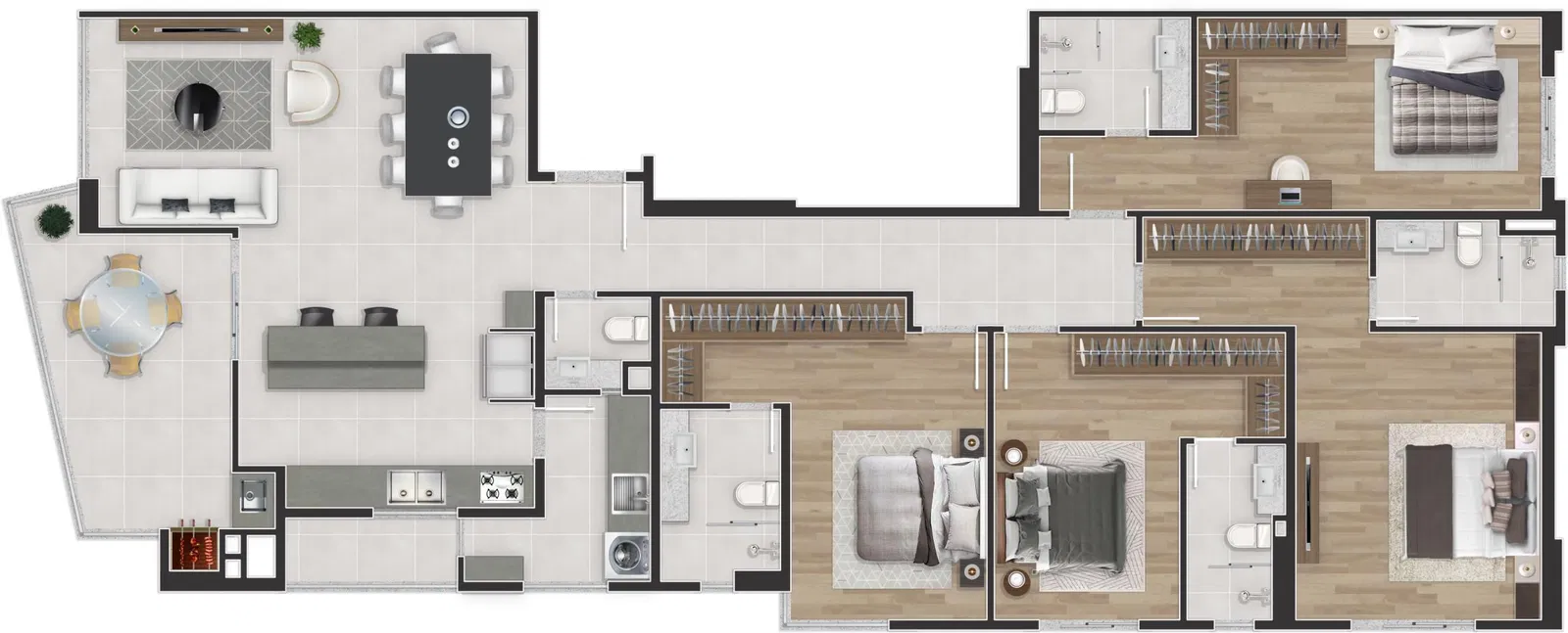 Apartamento no Edifício Olimpia Residence em Balneário Camboriú - foto 14