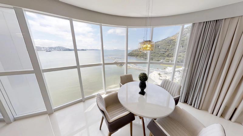 Apartamento mobiliado com vista para o mar no Ibiza Towers em Balneário Camboriú - - foto 1