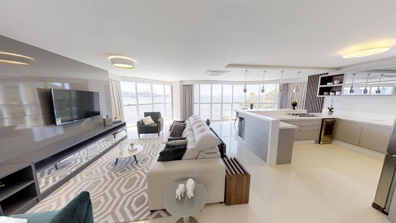 Apartamento mobiliado com vista para o mar no Ibiza Towers em Balneário Camboriú - - foto 2