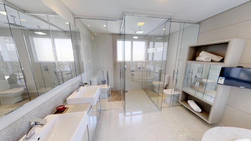 Apartamento mobiliado com vista para o mar no Ibiza Towers em Balneário Camboriú - - foto 8