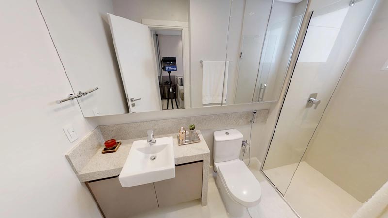 Apartamento mobiliado com vista para o mar no Ibiza Towers em Balneário Camboriú - - foto 13