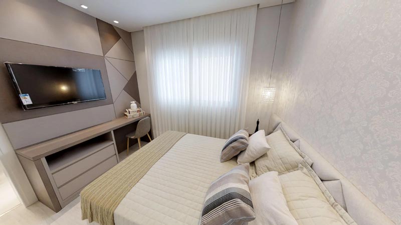 Apartamento mobiliado com vista para o mar no Ibiza Towers em Balneário Camboriú - - foto 17