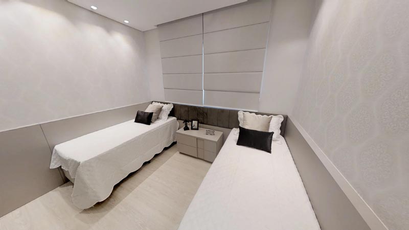 Apartamento mobiliado com vista para o mar no Ibiza Towers em Balneário Camboriú - - foto 20