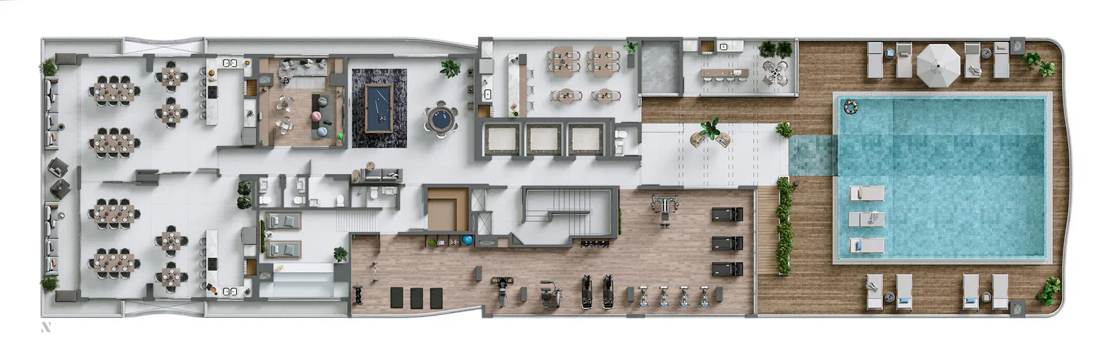 Apartamento no Edifício Le Blanc na Praia Brava - foto 25