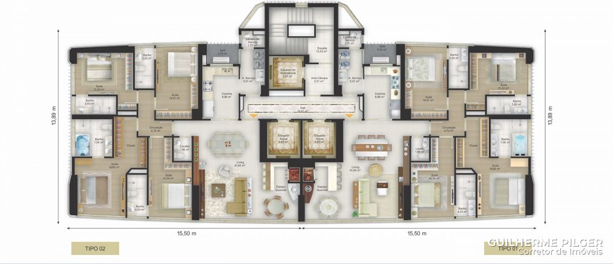 Apartamento no Ed. Vitra by Pininfarina em Balneário Camboriú - foto 15