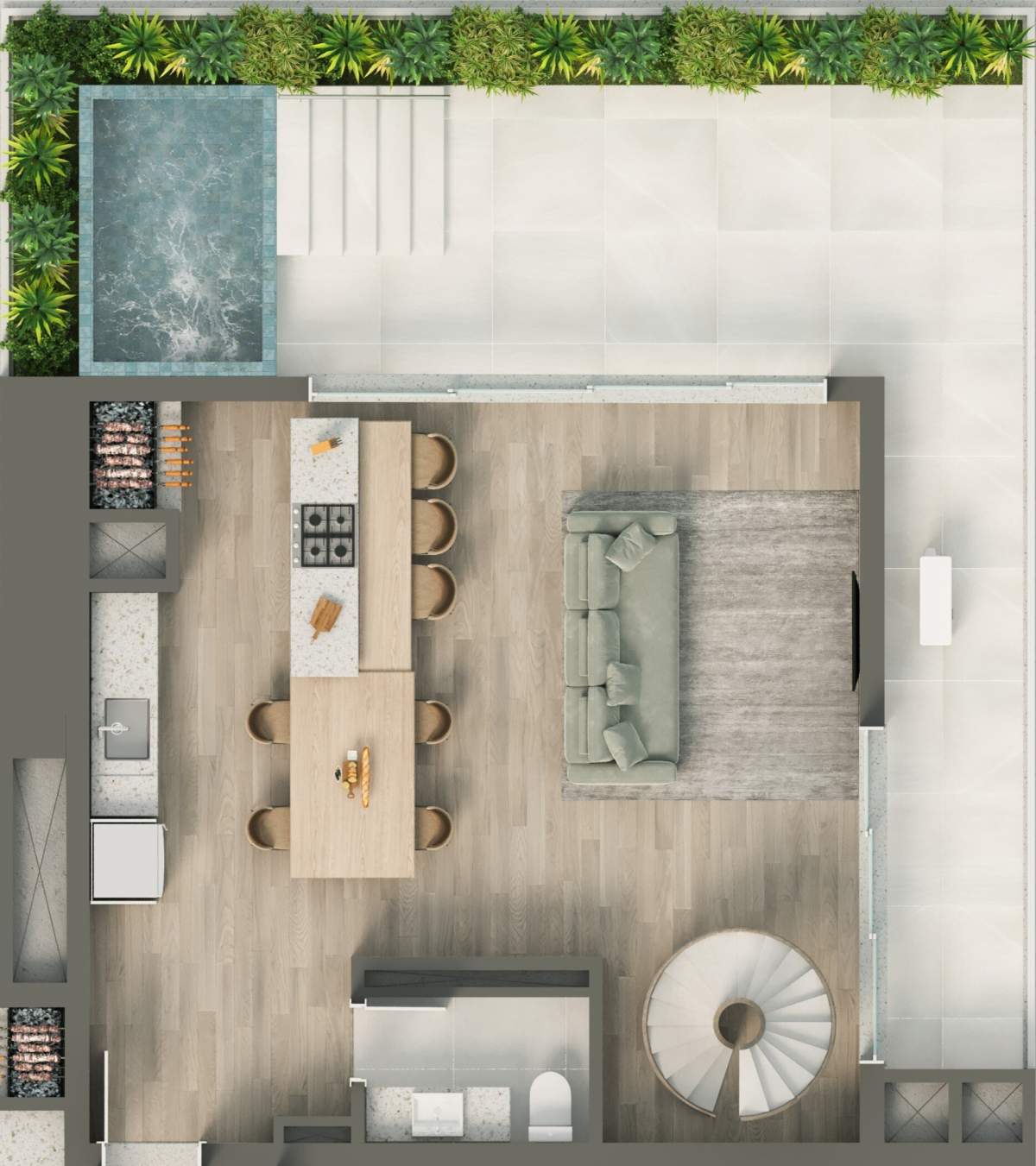 Apartamento Duplex no Ed. Vértice no VivaPark em Porto Belo - foto 21