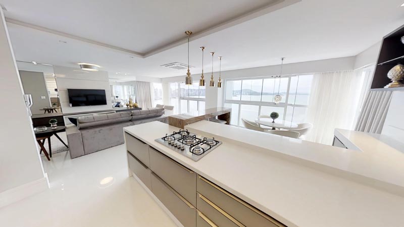 Apartamento Mobiliado com Vista para o Mar Ibiza Towers em Balneário Camboriú - foto 3