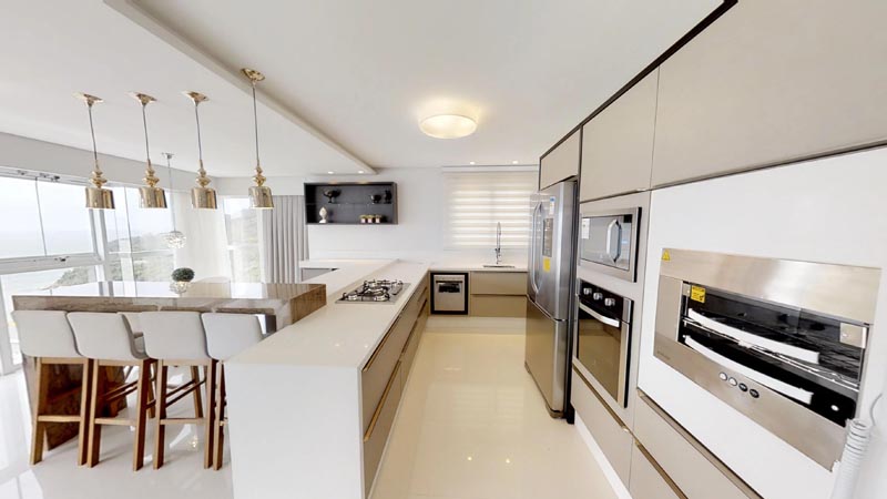 Apartamento Mobiliado com Vista para o Mar Ibiza Towers em Balneário Camboriú - foto 4