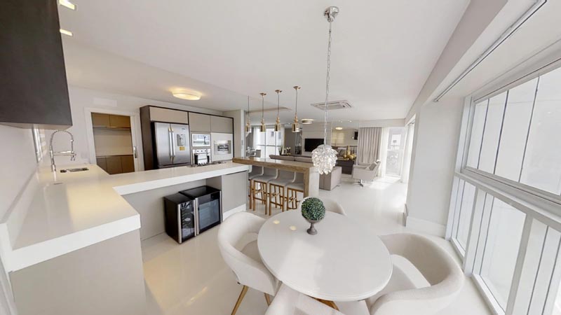 Apartamento Mobiliado com Vista para o Mar Ibiza Towers em Balneário Camboriú - foto 5