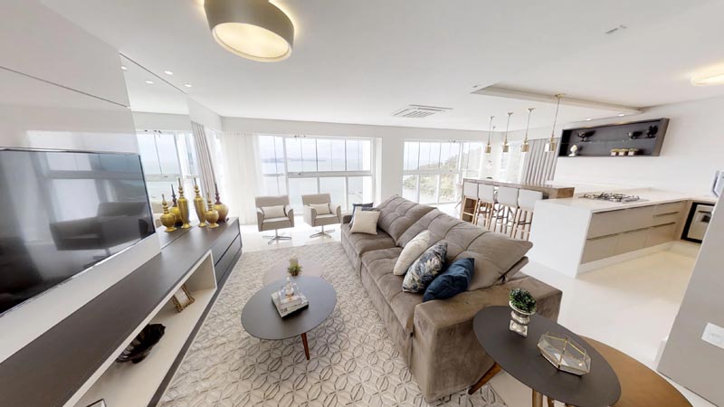 Apartamento Mobiliado com Vista para o Mar Ibiza Towers em Balneário Camboriú - foto 7