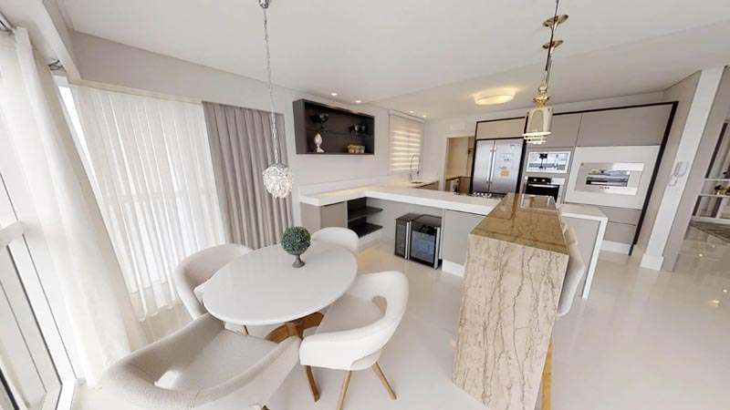 Apartamento Mobiliado com Vista para o Mar Ibiza Towers em Balneário Camboriú - foto 8