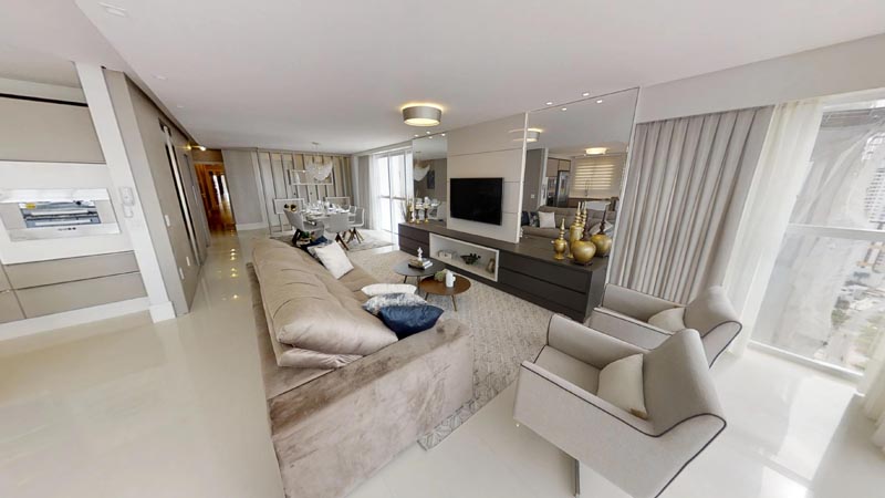 Apartamento Mobiliado com Vista para o Mar Ibiza Towers em Balneário Camboriú - foto 9