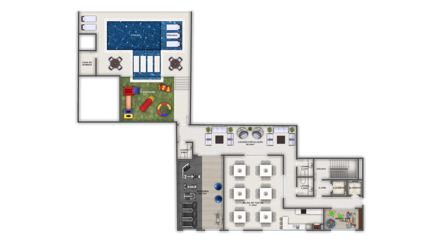 Apartamento no Edifício Vênus de Milo em Balneário Camboriú