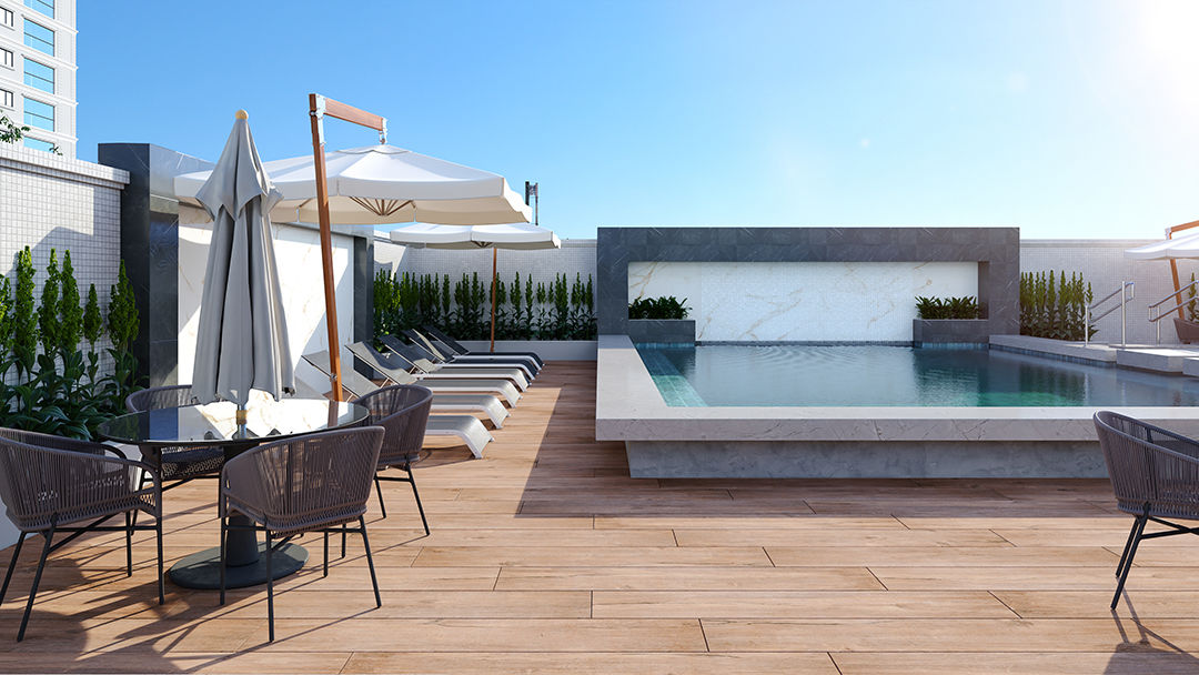 Apartamento no Ed. Exclusive 275 em Meia Praia em Itapema