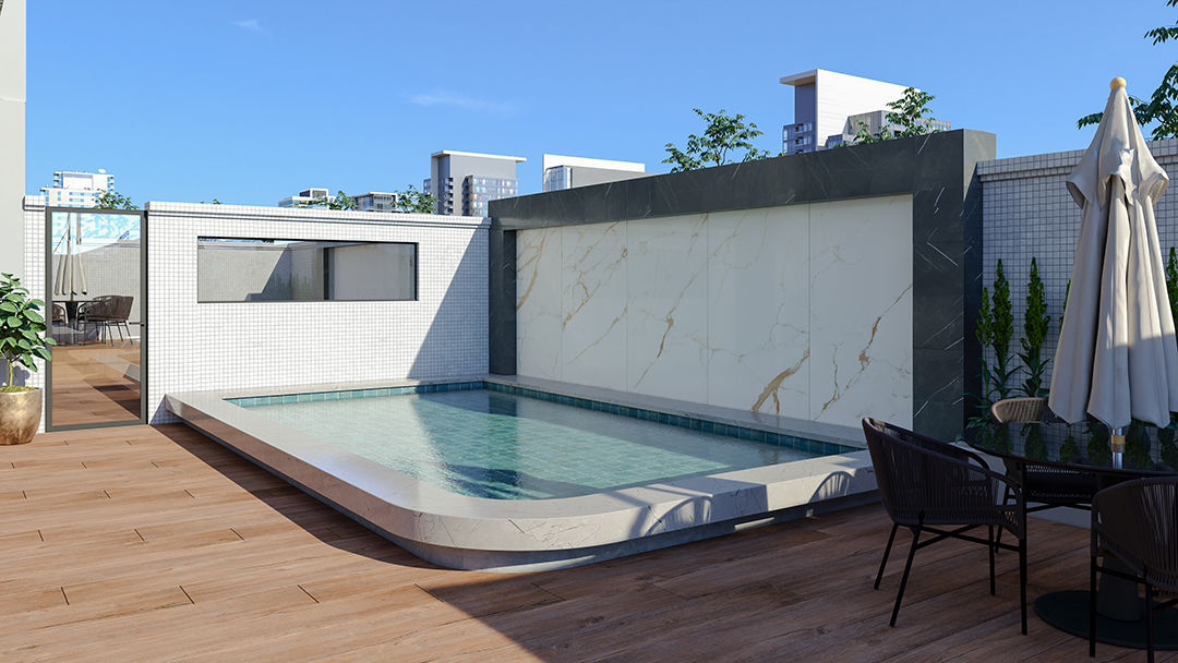 Apartamento no Ed. Exclusive 275 em Meia Praia em Itapema
