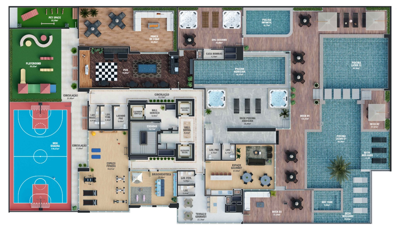 Apartamento no Ed. Exclusive 275 em Meia Praia em Itapema - foto 36