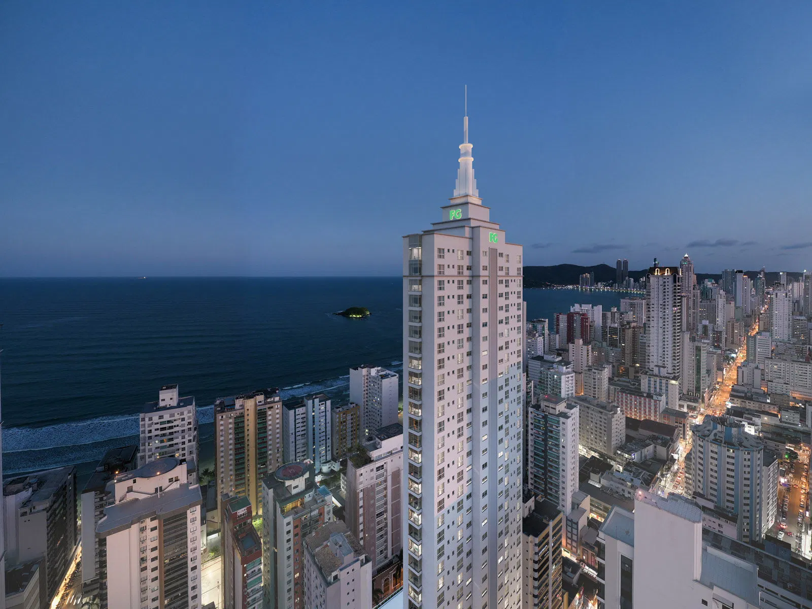 Apartamento no Ed. Grand Place no Centro de Balneário Camboriú - foto 4