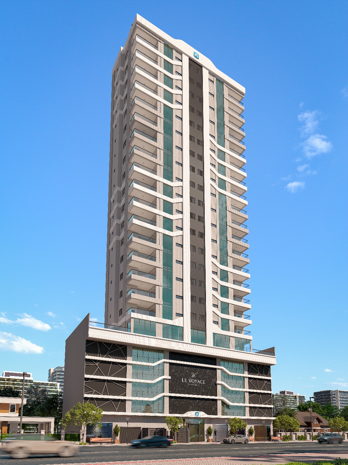 Apartamento no Edifício Le Voyage em Itapema