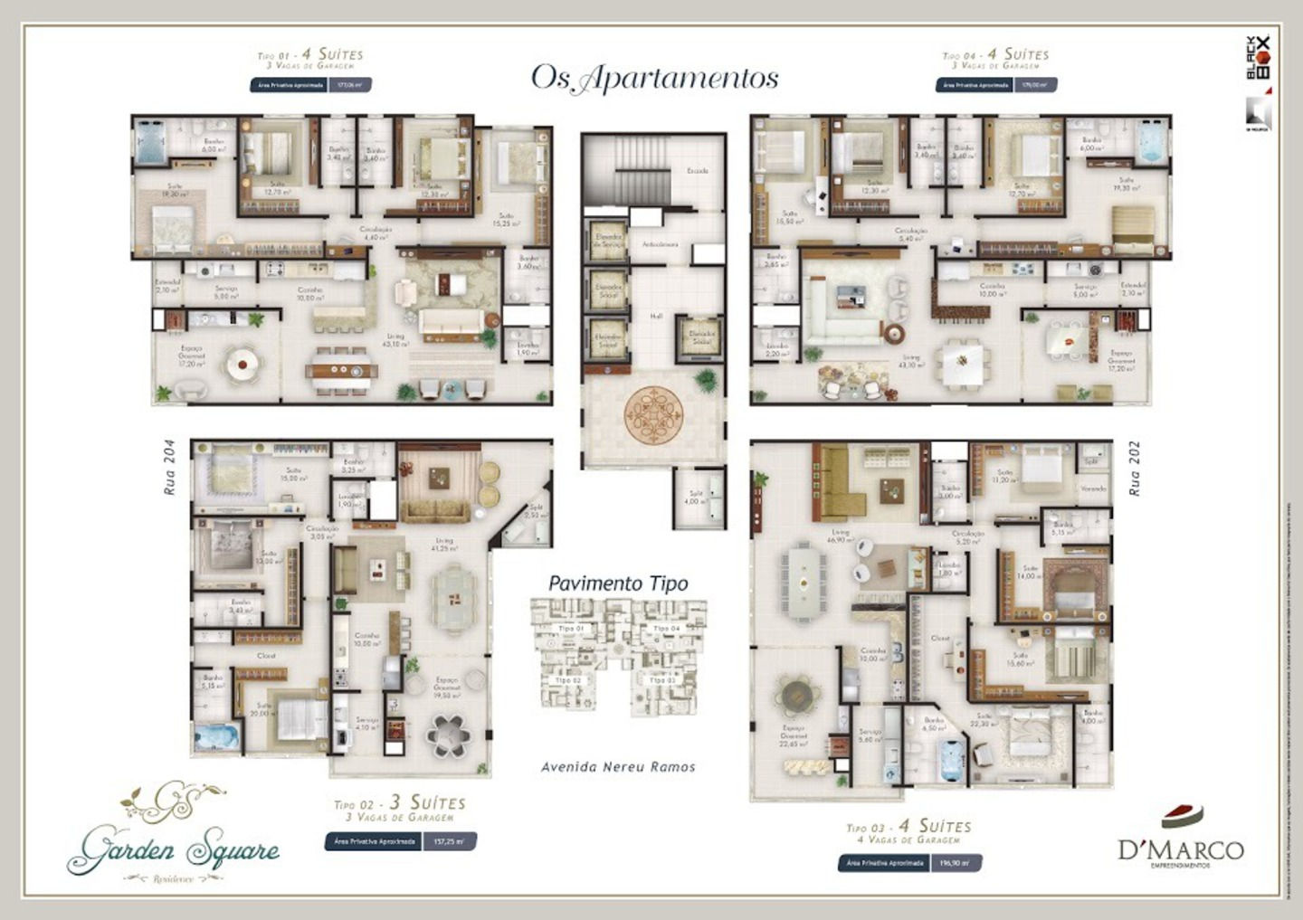 Apartamento no Edifício Garden Square em Itapema - foto 12