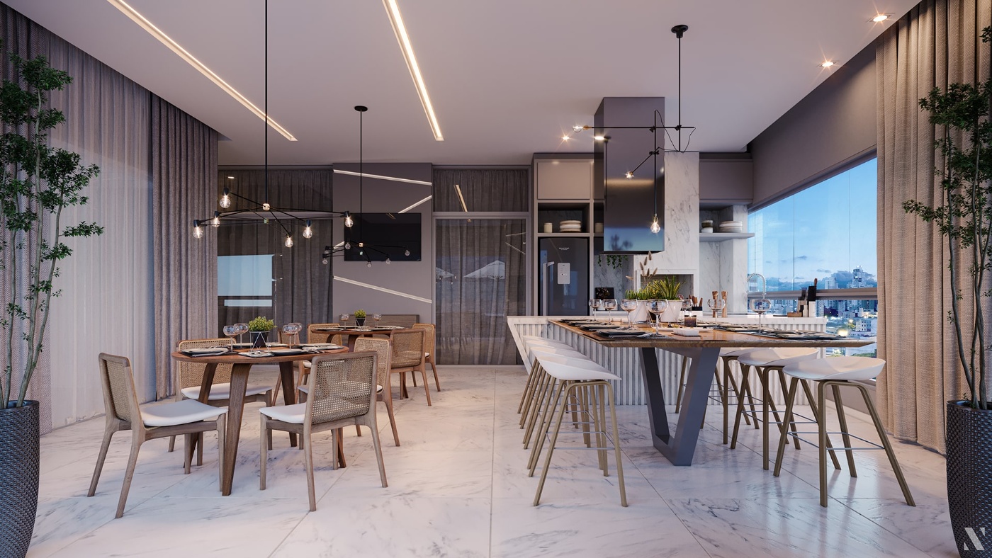 Apartamento no Ed. Illuminato Residencial em Meia Praia em Itapema - foto 7