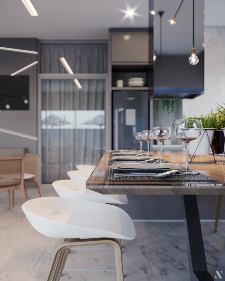 Apartamento no Ed. Illuminato Residencial em Meia Praia em Itapema - foto 9