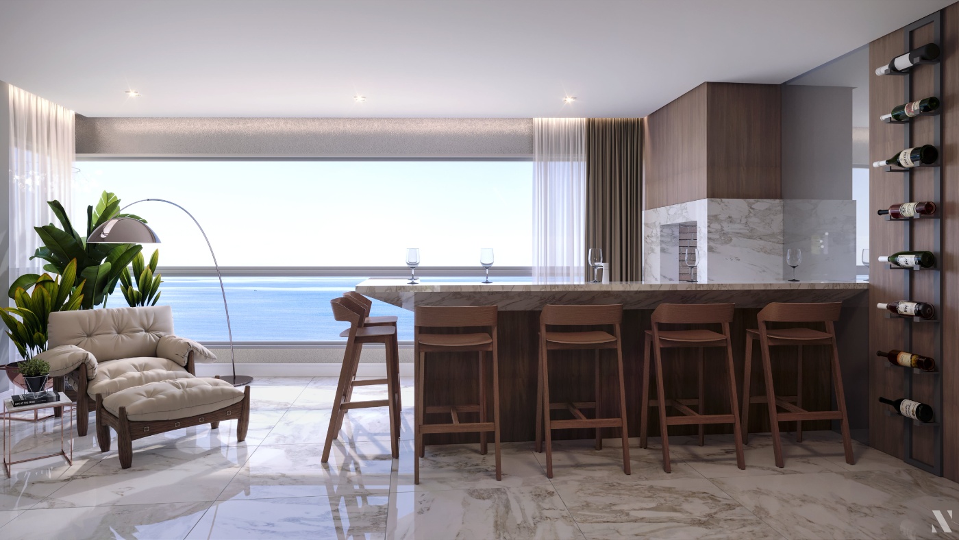 Apartamento no Ed. Illuminato Residencial em Meia Praia em Itapema - foto 15