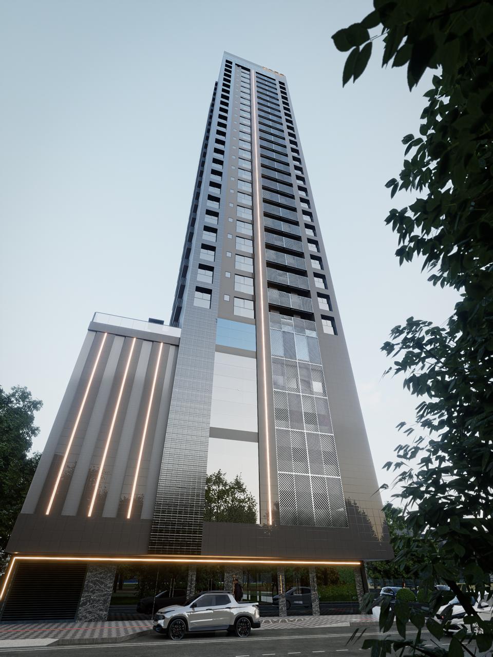 Apartamento no Edifício Chronos Residence em Porto Belo