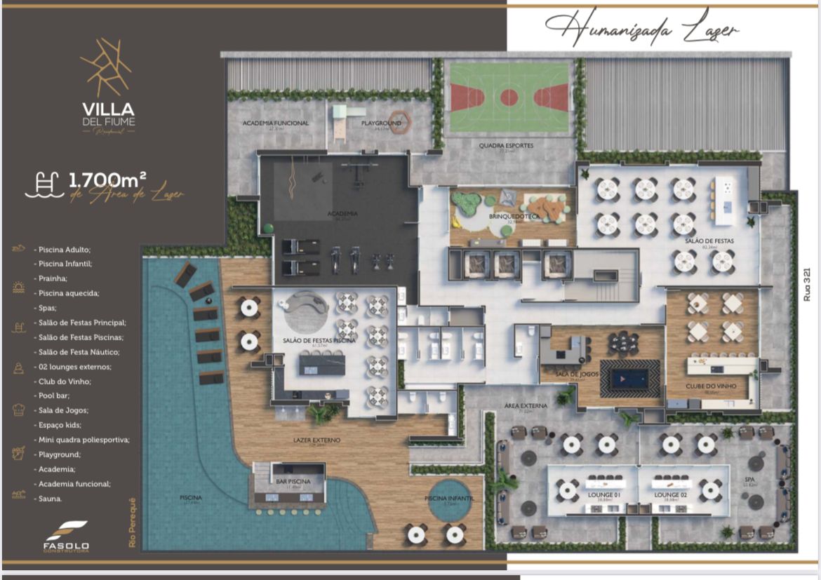 Apartamento no Edifício Villa del Fiume em Itapema - foto 9