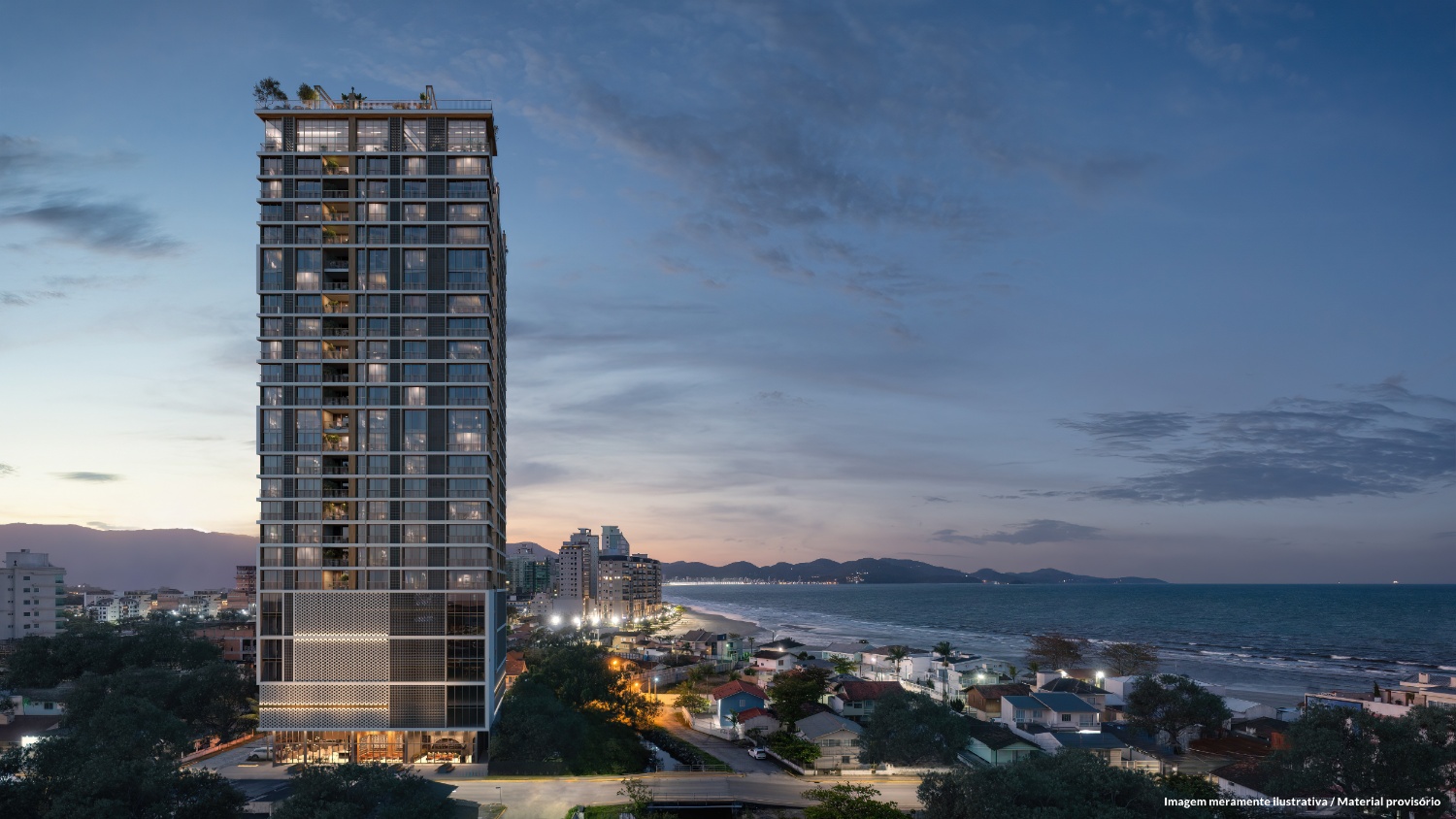 Apartamento no Edifício Sunhaus Tower em Porto Belo - foto 4