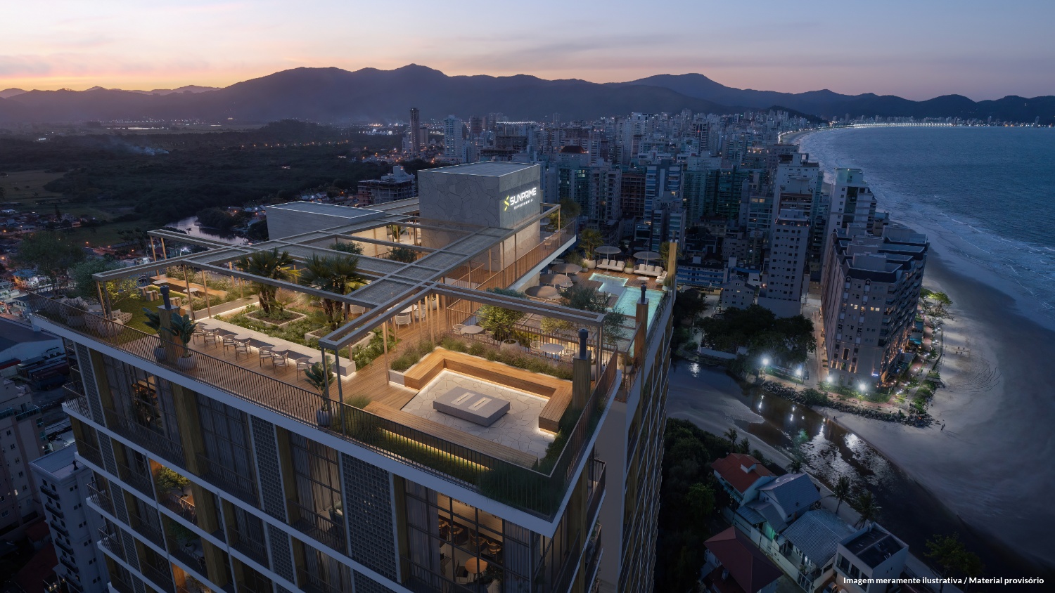 Apartamento no Edifício Sunhaus Tower em Porto Belo - foto 9