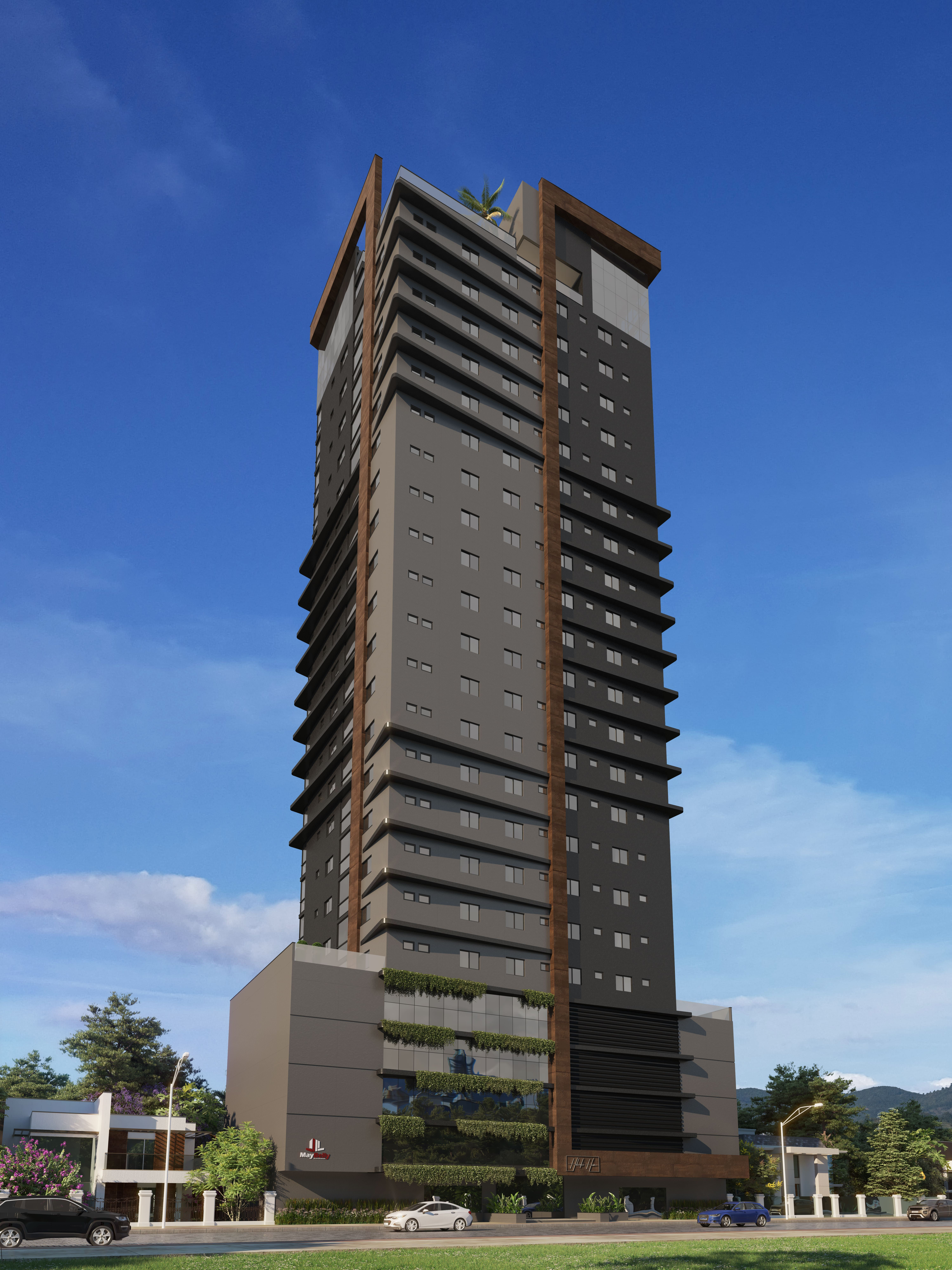 Apartamento no Edifício Helsinki Home em Porto Belo