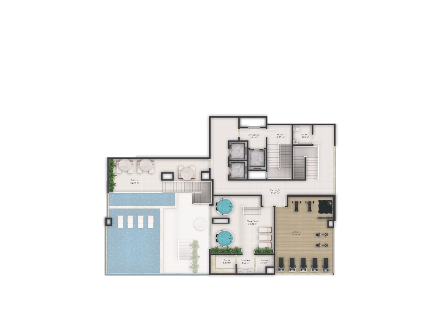 Apartamento no Edifício Helsinki Home em Porto Belo - foto 15
