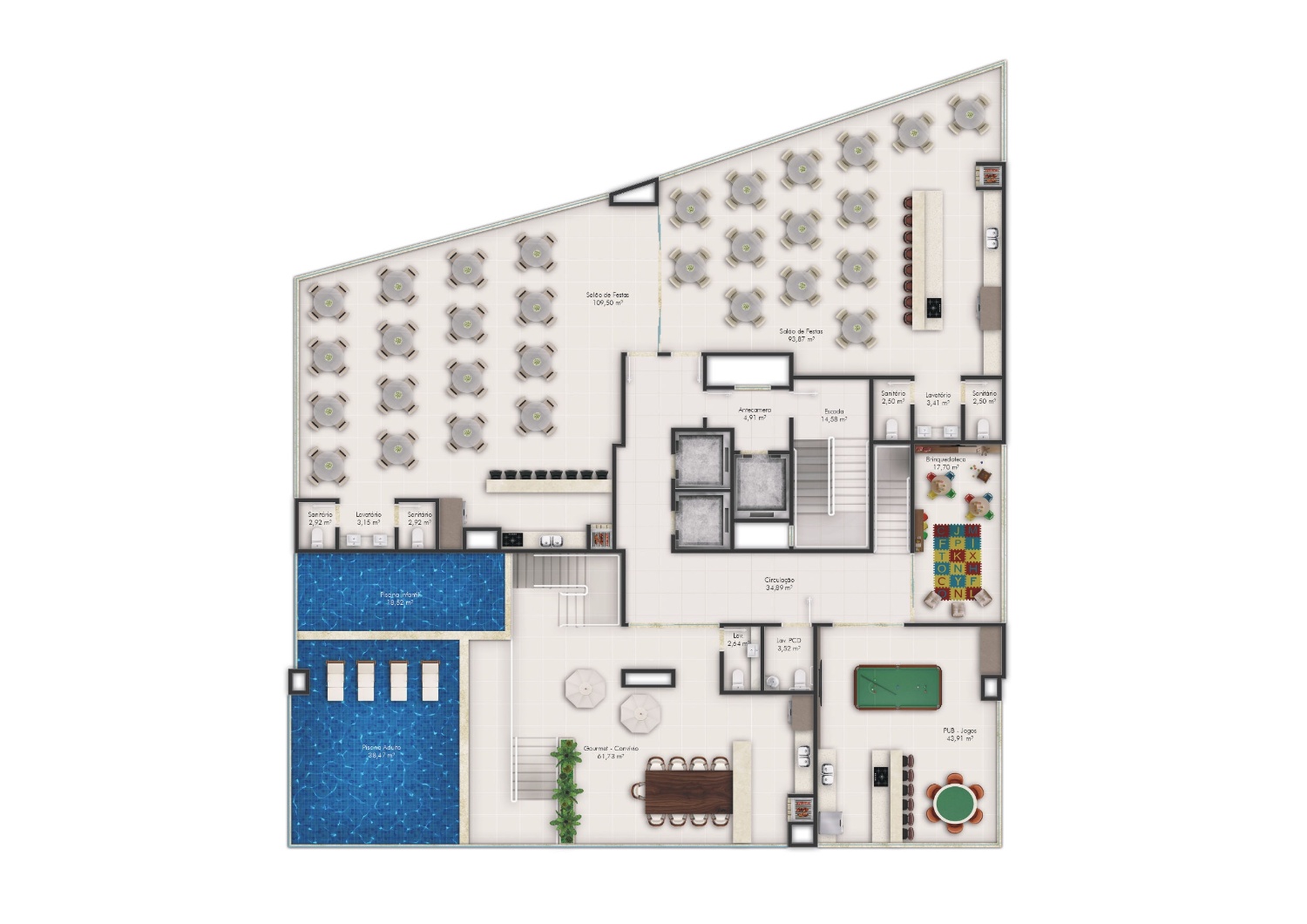 Apartamento no Edifício Helsinki Home em Porto Belo - foto 16