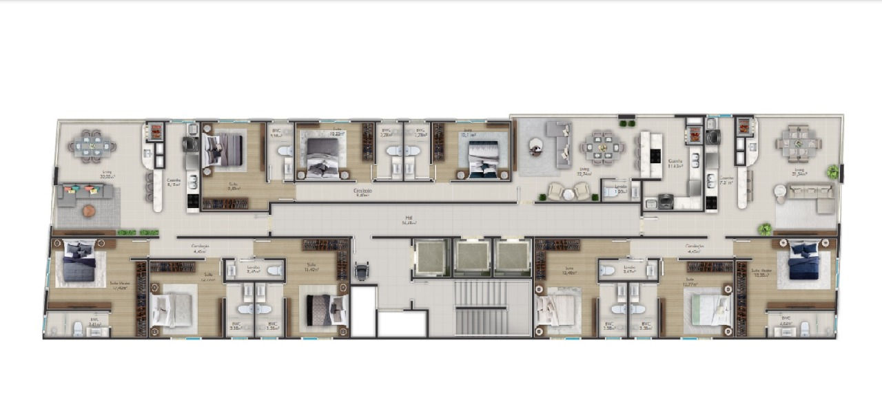 Apartamento no Edifício Macau em Porto Belo - foto 14