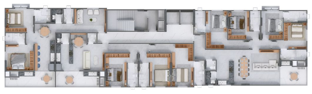 Apartamento no Edifício Dubai Residence em Porto Belo - foto 11