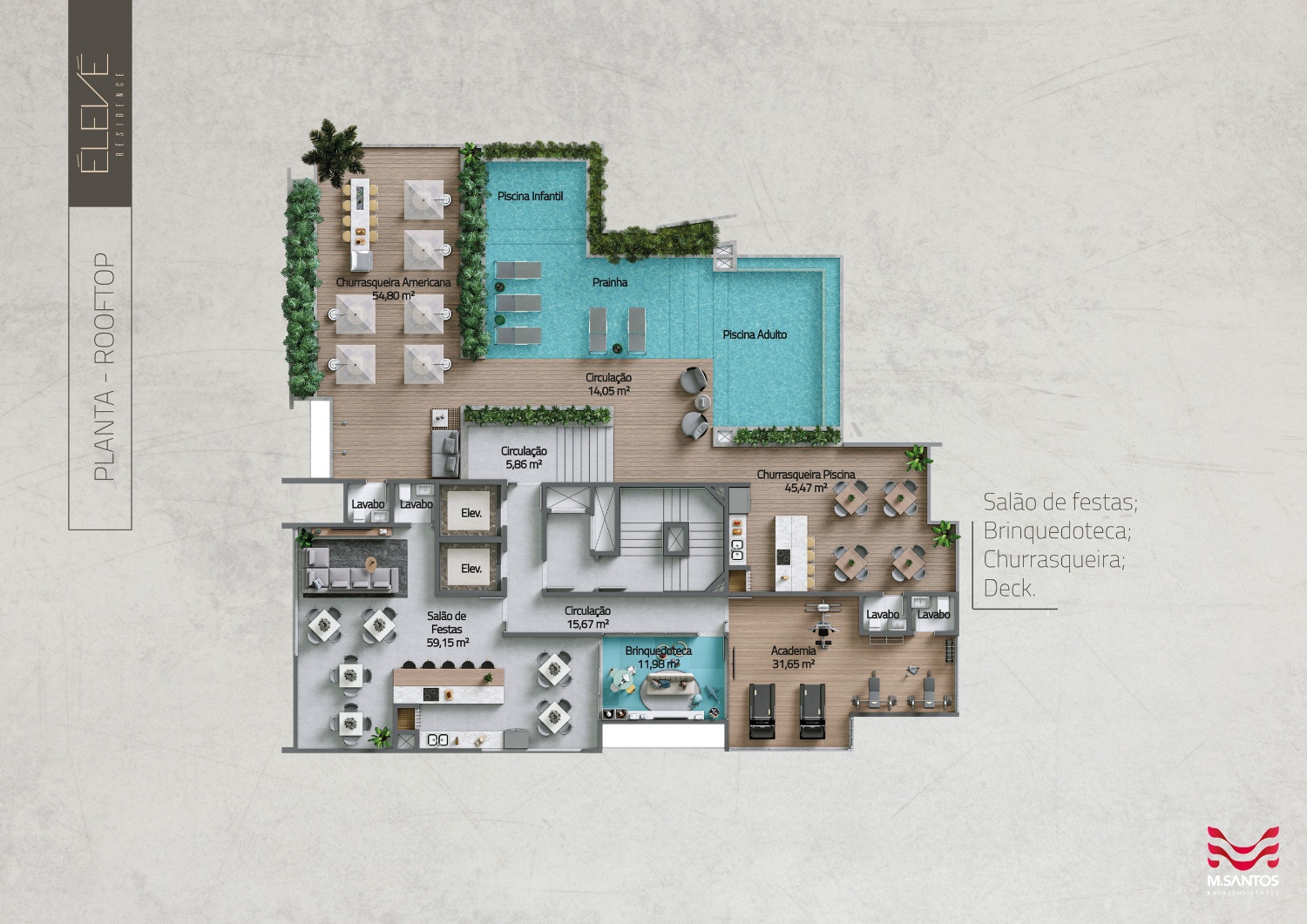 Apartamento no Edifício Élevé Residence em Porto Belo - foto 37
