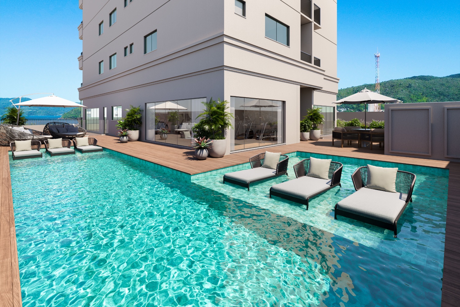 Apartamento no Edifício Celebration Village em Porto Belo - foto 11