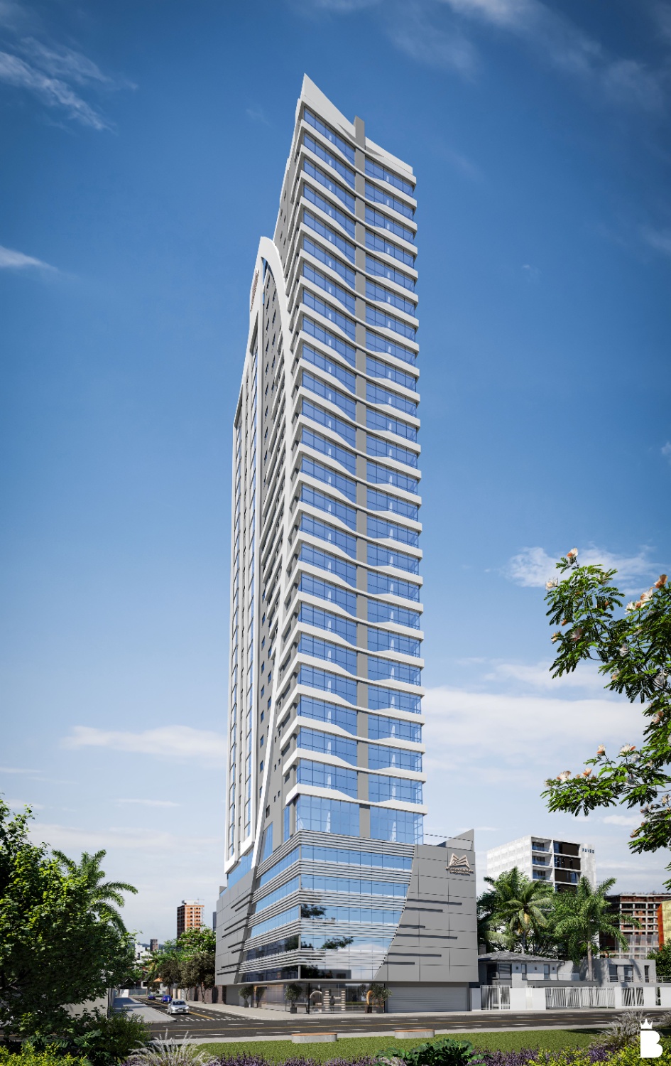 Apartamento o Edifício Blue Building em Porto Belo - foto 2