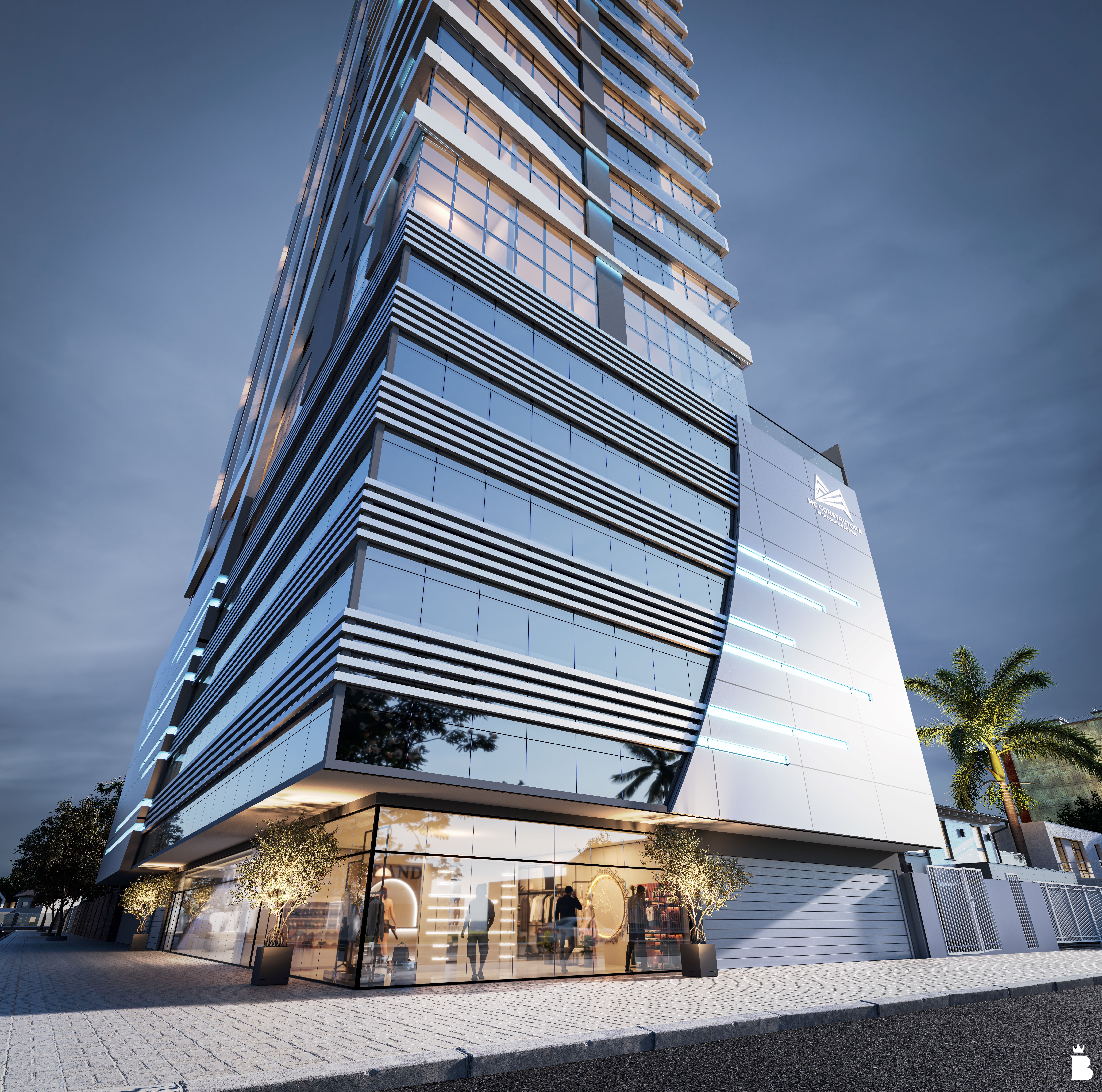 Apartamento o Edifício Blue Building em Porto Belo - foto 4
